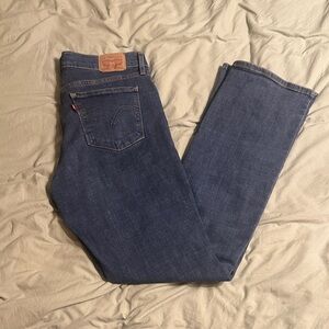 Levi's Women's Boot Cut Jeans - Dark Blue